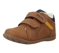 Geox Baby - Jungen B Elthan Boy Sneaker, Braun, 18 EU