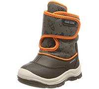 Geox Baby Jungen B Flanfil Boy B Abx Stiefeletten,20 EU,Black Fluo Orange