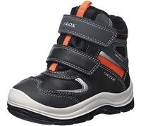 Geox Baby Jungen B Flanfil Boy B Abx Stiefeletten,20 EU,Black Orange