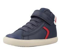 Geox Baby-Jungen B GISLI Boy Sneaker, Navy/RED, 22 EU