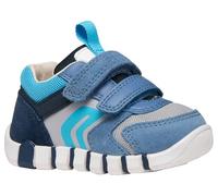 Sneaker GEOX "Geox Sneaker Leder/Textil", Damen, Gr. 22, sky, Leder, Textil, Schuhe Sneaker (43959608-22) sky