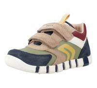 Geox Baby-Jungen B IUPIDOO Boy First Walker Shoe, Navy/Pistachio, 23 EU