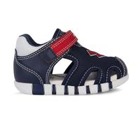 Geox Sandalen Lederimitat/Mesh Navy/Rot - 20