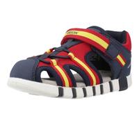 Geox Baby-Jungen B IUPIDOO Boy Sandal, Navy/Red, 22 EU