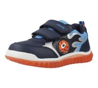 Geox Baby-Jungen B LIGHTYLOO Boy Sneaker, Navy/ORANGE, 21 EU