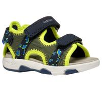 Geox Baby-Jungen B Multy Boy A Sandal, Pistachio/Navy, 22 EU