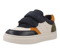 Geox Baby-Jungen B NASHIK Boy Sneaker, LT Ivory/Navy, 24 EU