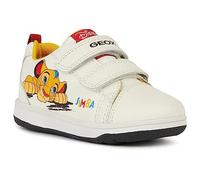 Geox Baby-Jungen B New Flick Boy A Sneaker, White/Black, 20 EU