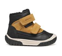 Geox Baby-Jungen B OMAR Boy WPF Ankle Boot, Black/DK Yellow, 24 EU