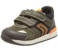 Geox Baby Jungen B Rishon Boy B Erste Schritte,Dk Green Orange,19 EU