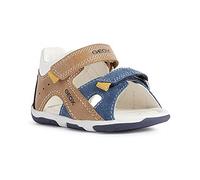 Geox Baby Jungen B Sandal Tapuz Boy A Erste Schritte,Caramel Navy,18 EU