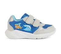 Geox Baby-Jungen B SPRINTYE Boy A Sneaker, ROYAL/LT Grey, 24 EU