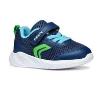 Geox Baby - Jungen B Sprintye Boy C Sneaker, Navy Lt Green, 24 EU