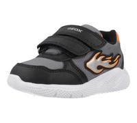Geox Baby - Jungen B Sprintye Boy Sneaker, Schwarz, 24 EU