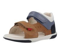 Geox Baby-Jungen Sandale B ZAPITO Caramel/DK Blue Größe 23 EU