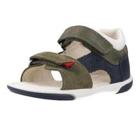 Geox Baby-Jungen B ZAPITO Boy Sandal, Dk Green/Navy, 21 EU