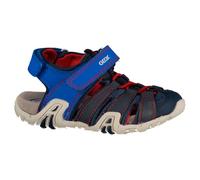 Geox Baby Jungen Sandalen SANDAL KRAZE,kinder,baby,babies,kinderschuhe,krabbelschuhe,outdoorsandalen,sommerschuhe,Blau (ROYAL/RED),27 EU / 9 UK Child