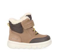 Geox Stiefelette Leder/Textil Dunkelbraun/Braun Warmfutter - 22
