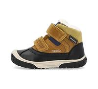 Geox Baby Jungen Winterstiefel OMAR Boy WPF, Kleinkinder Boots,lose Einlage,wasserdicht,Winterboots,Outdoor-Kinderschuhe,Gelb (Yellow/Blue),20 EU