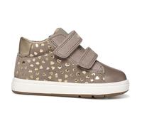 Geox Baby - Mädchen B Biglia Girl First Walker Shoe, Dark Beige, 23 EU