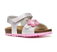 Geox Baby - Mädchen B Chalki Girl Sandal, Weiß, 23 EU