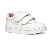 Geox B ECLYPER GIRL A Sneaker, WHITE/LT PINK