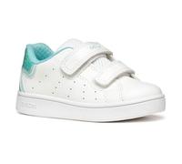 Geox Baby - Mädchen B Eclyper Girl Sneaker, White Aqua, 21 EU