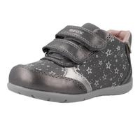 Geox Baby - Mädchen B Elthan Girl Sneaker, Grau, 19 EU