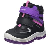 Geox Baby Mädchen B Flanfil Girl B Abx Stiefeletten,21 EU,Black Violet