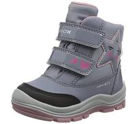 Geox Baby - Mädchen B Flanfil Girl B Abx Stiefeletten, Grey Pink, 20 EU