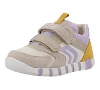 Geox Baby-Mädchen B IUPIDOO Girl C Sneaker, BEIGE/Lilac, 23 EU