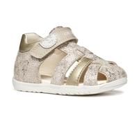Geox Baby-Mädchen B MACCHIA Gir Sandal, Beige/Lt Gold, 18 EU