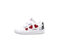 Geox Baby - Mädchen B New Flick Girl Sneakers, Weiß, 25 EU
