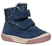 Geox Baby-Mädchen B OMAR Girl WPF B Ankle Boot, Navy, 20 EU