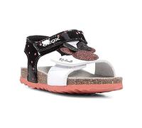 Geox Baby Mädchen B Sandal Chalki Girl Sandalen,White Black,27 EU