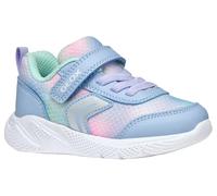 Geox Baby-Mädchen B SPRINTYE Girl D Sneaker, Sky/Multicolor, 24 EU