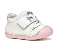 Geox Baby-Mädchen B TUTIM B Sneaker, White/Rose, 20 EU