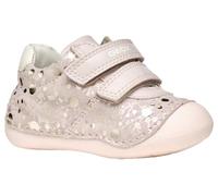 Geox Baby - Mädchen B Tutim Sneaker, Rose Off White, 21 EU