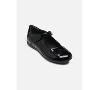 Geox J IBERIDE Girl H Ballet Flat, Black, 35 EU