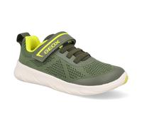 Geox Barfuß Kindersneaker - J Foot-run military/lime grün 35