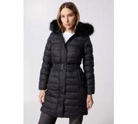 Geox - Bekleidung W CATRIA LONG JACKET - Schwarz - Größe 46