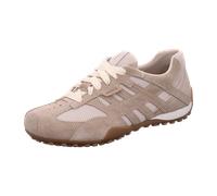 Geox Bequeme Schnürschuhe für Damen, beige, Größe 38 EU