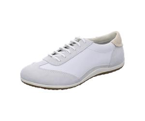 Geox Bequeme Schnürschuhe für Damen, weiß, Größe 38 EU