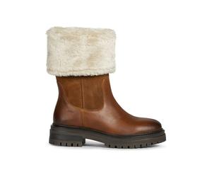 Geox Boots "Iridea" in Braun - Größe 36 | Damen Stiefel
