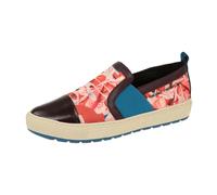 Geox Breeda Designer Schuhe rot kombi Slipper für Damen, rot, Größe 36 EU