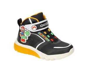 Geox CIBERDRON F J46LBJ 054FUC0054 schwarz - Kinderschuhe Jungen - Größe 27