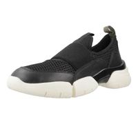 Geox D ADACTER W B Sneaker, Black, 39 EU