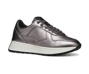 Geox D Amabel A Leder Women's Gun Turnschuhe EU 37 / UK 4