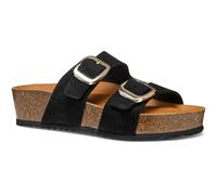 Geox Damen Sandalen D BRIONIA H Leder Schwarz Größe 41