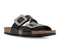 Geox D BRIONIA R Leder Damen Sandalen in Schwarz EU 38 / UK 5